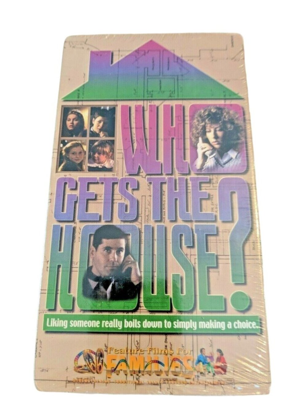 Who Gets The House? VHS Family Movie Sealed